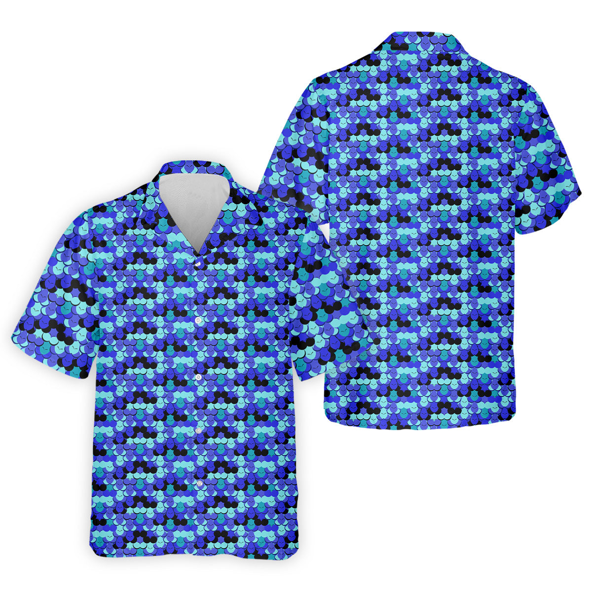 Blue Fun Men's Golf Polos, Gifts For Golf Lovers, Golfing Apparel, Polo For Men