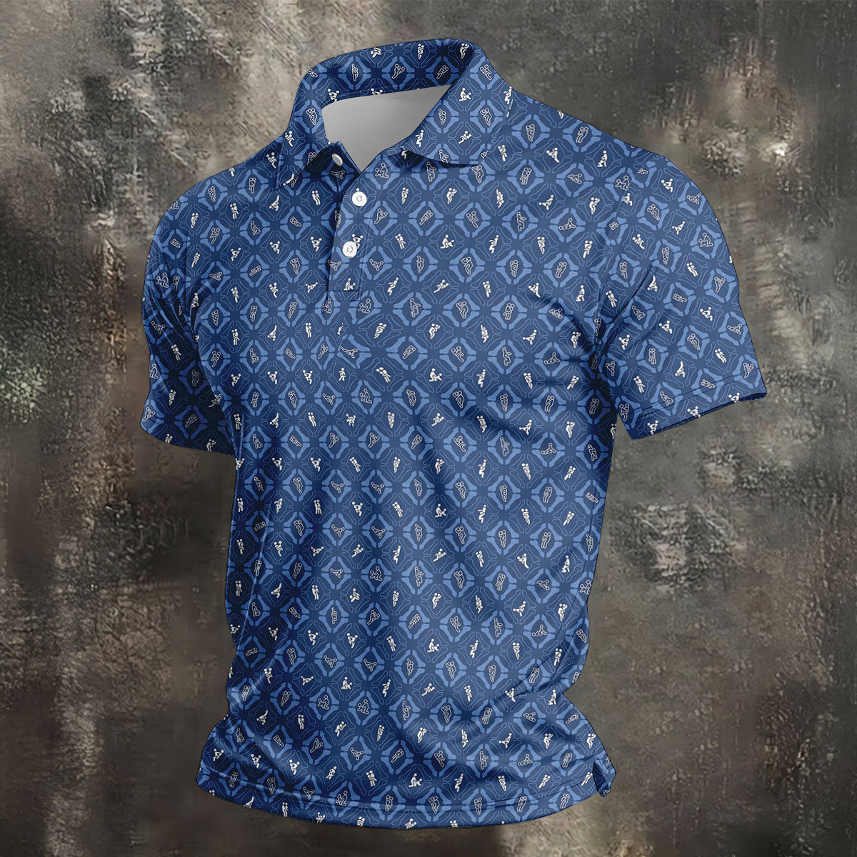 Dirty Funny Adult Humor Men's Funny Golf Shirts, Unique Gift For Golfer, Polo Shirtor Men