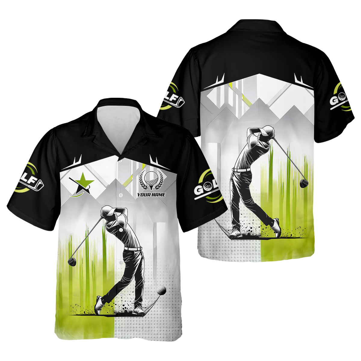 Pro Swing Men's Golf Polo ShirtGolfers Gift, Mens Golf Gift