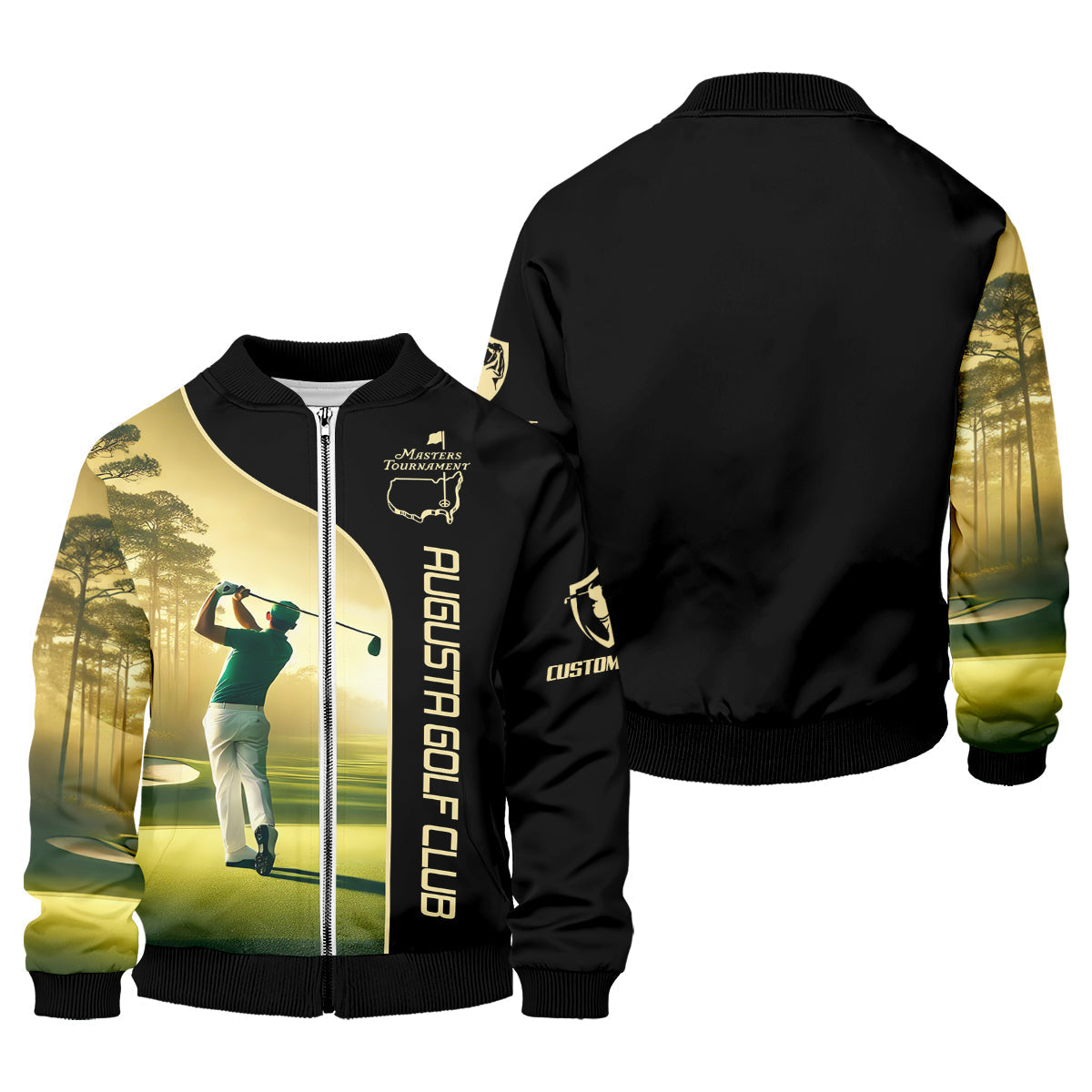 Augusta Golf Club Custom Men's Golf Polo ShirtGift For Golfers