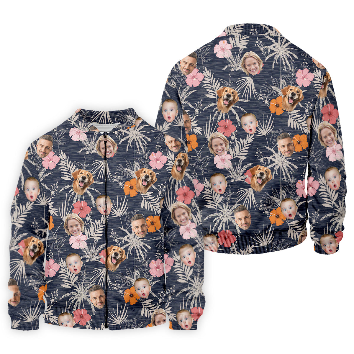 Mens Black Hawaiian ShirtHawaiian ShirtWith Faces, Men Polo Shirtest Gifts For Men Golfers