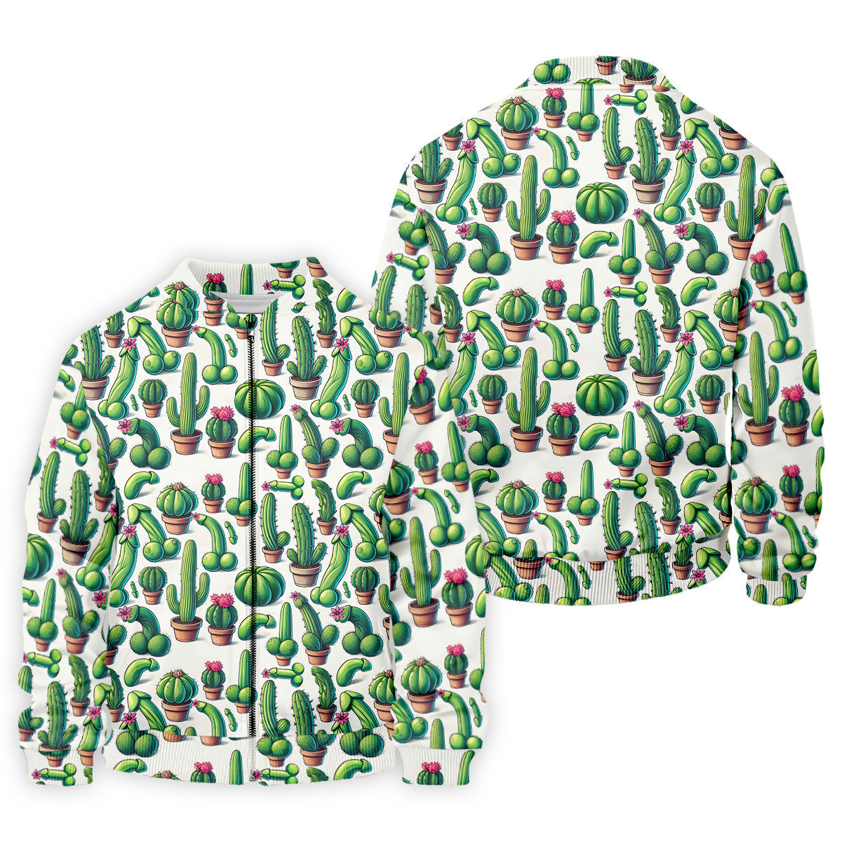 Adult Humor Funny Cactus Golf Tops For Men, Unique Gift For Golfer, Men's Golf Polo, Golfing Apparel