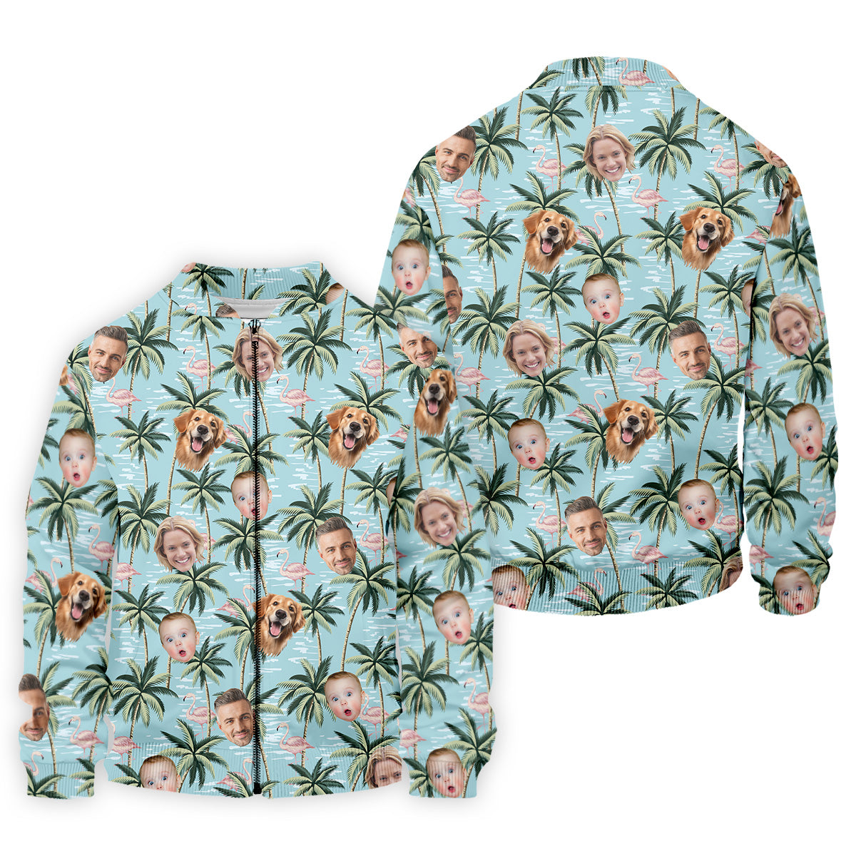 Pink Flamingo Hawaiian ShirtCustom Team Shirt, Green Polo Shirtest Gifts For Men Golfers