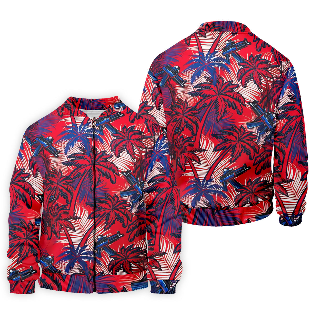 Tropical Sunset Mens Golf Polo ShirtMens Goft Shirt, Christmas Golf Gift