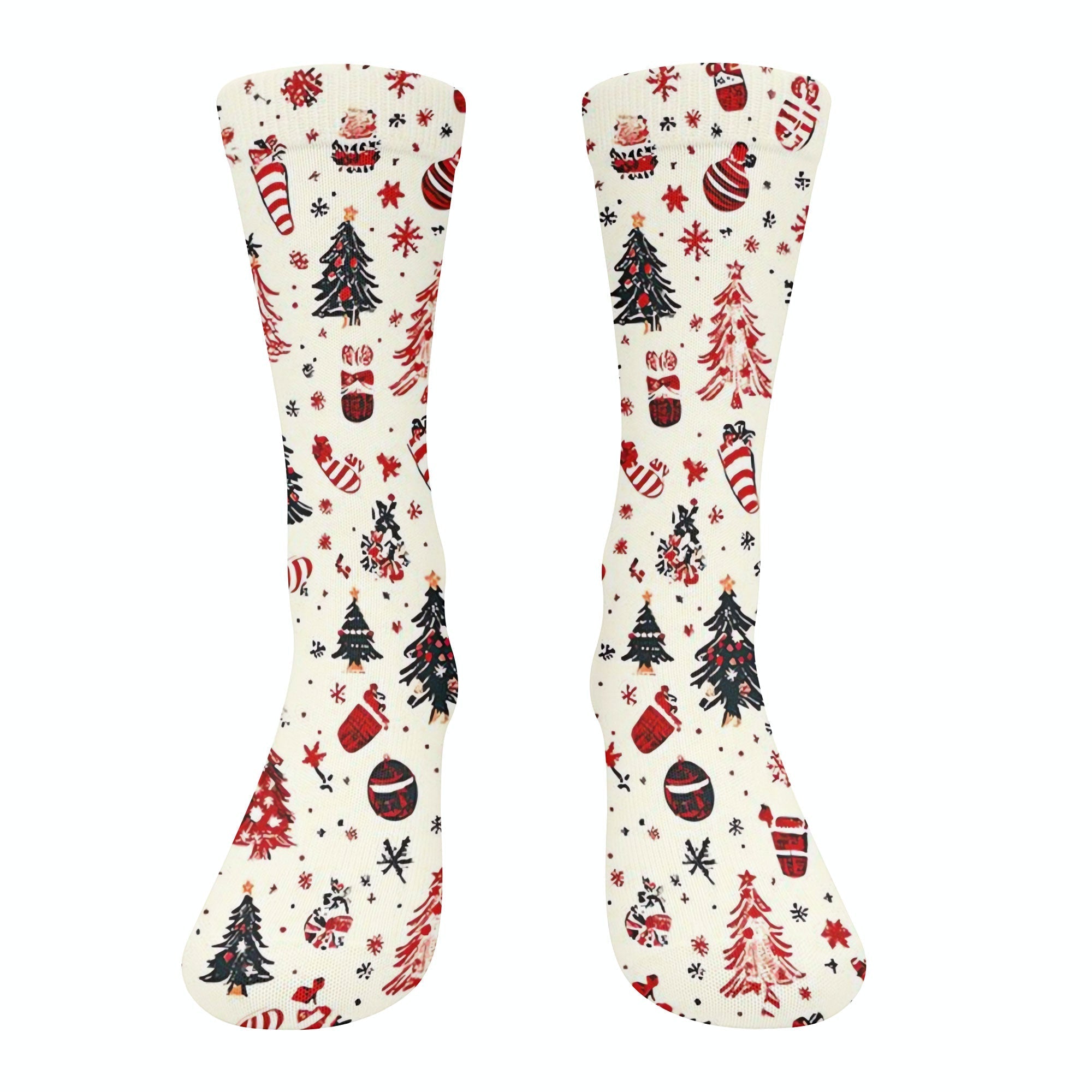Candy Canes Christmas Golf Socks, Christmas Golf Gift, Golfing Accessories, Ladies Golf Socks, Men's Christmas Socks