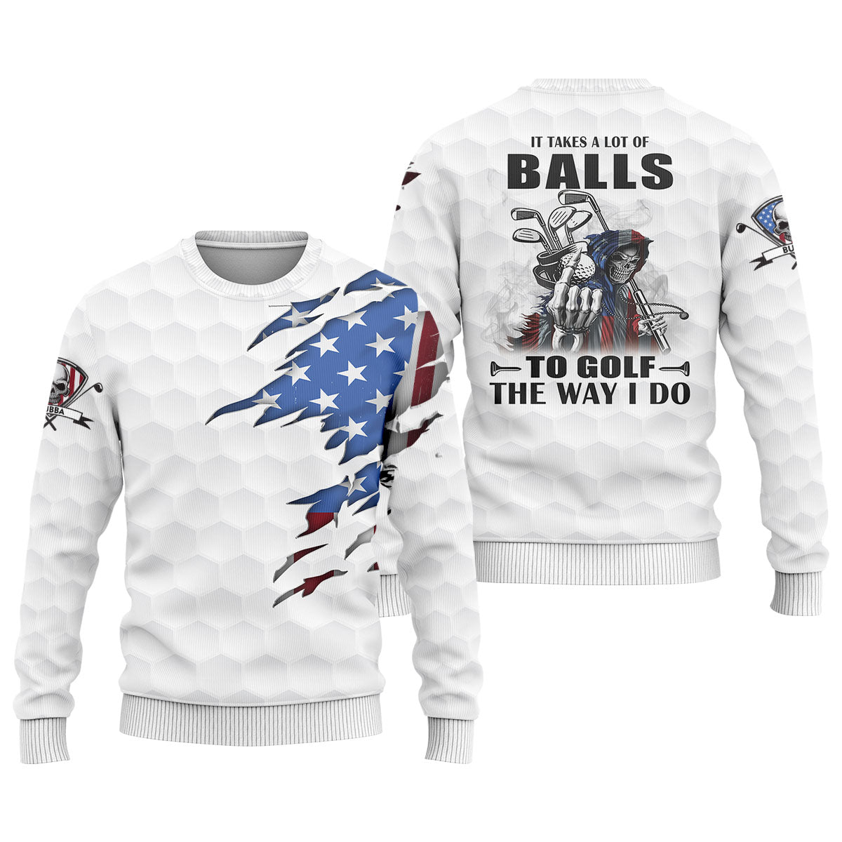 America Skeleton Golf Polo ShirtGolfing Apparel, America 250 Anniversary Golf Clothing, Mens Golf Gift