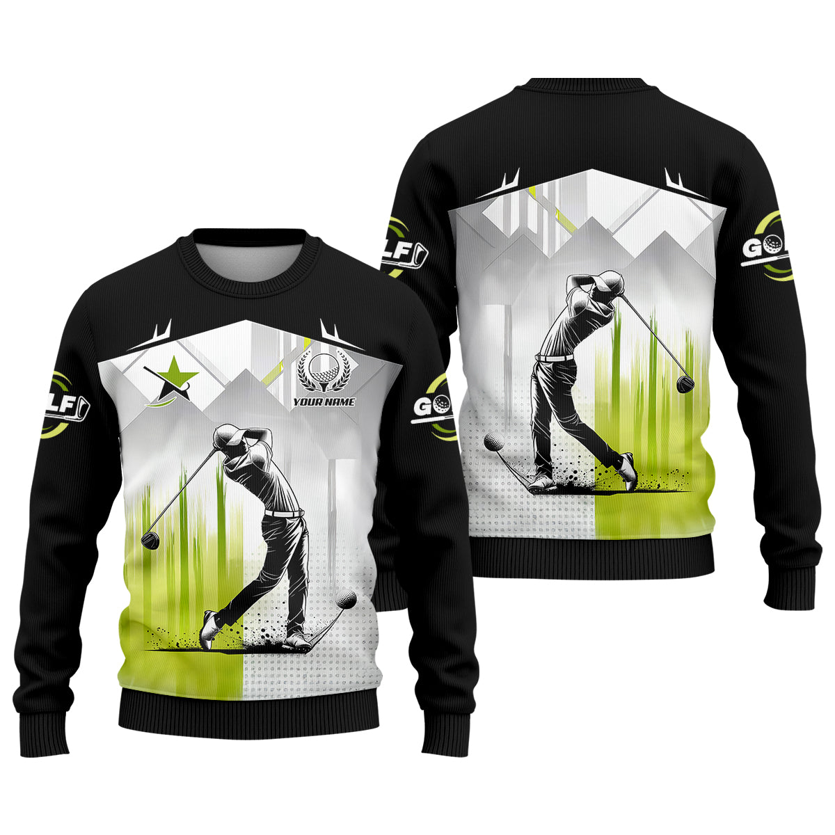 Pro Swing Men's Golf Polo ShirtGolfers Gift, Mens Golf Gift