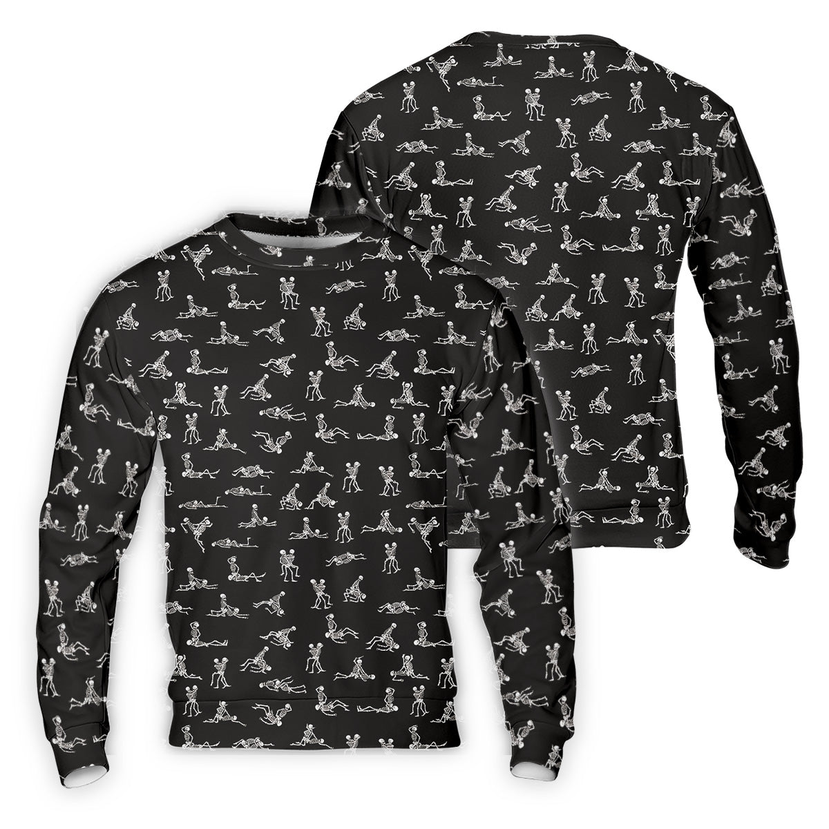 Funny Skeleton Couple Golf Shirt, Halloween Gift Idea, Fun Golf Shirts For Men, Unique Gift For Golfer
