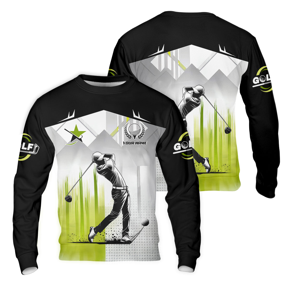 Pro Swing Men's Golf Polo ShirtGolfers Gift, Mens Golf Gift