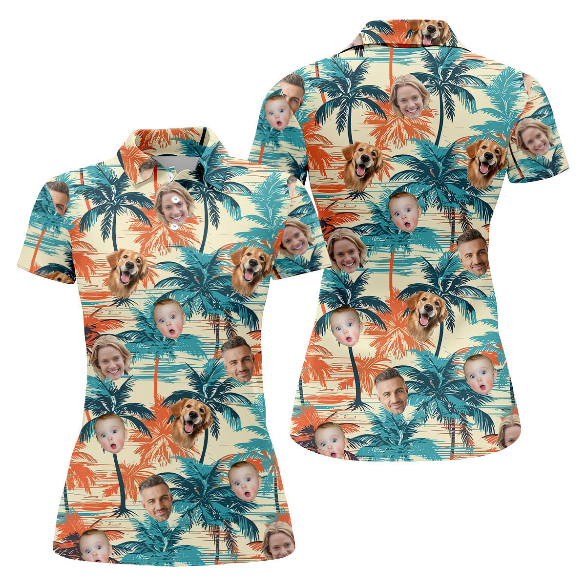 Green Yellow Flowers, Vintage Hawaiian Shirts, Custom Team Shirts, Womens Sleeveless Polo, Ladies Golf Shirts