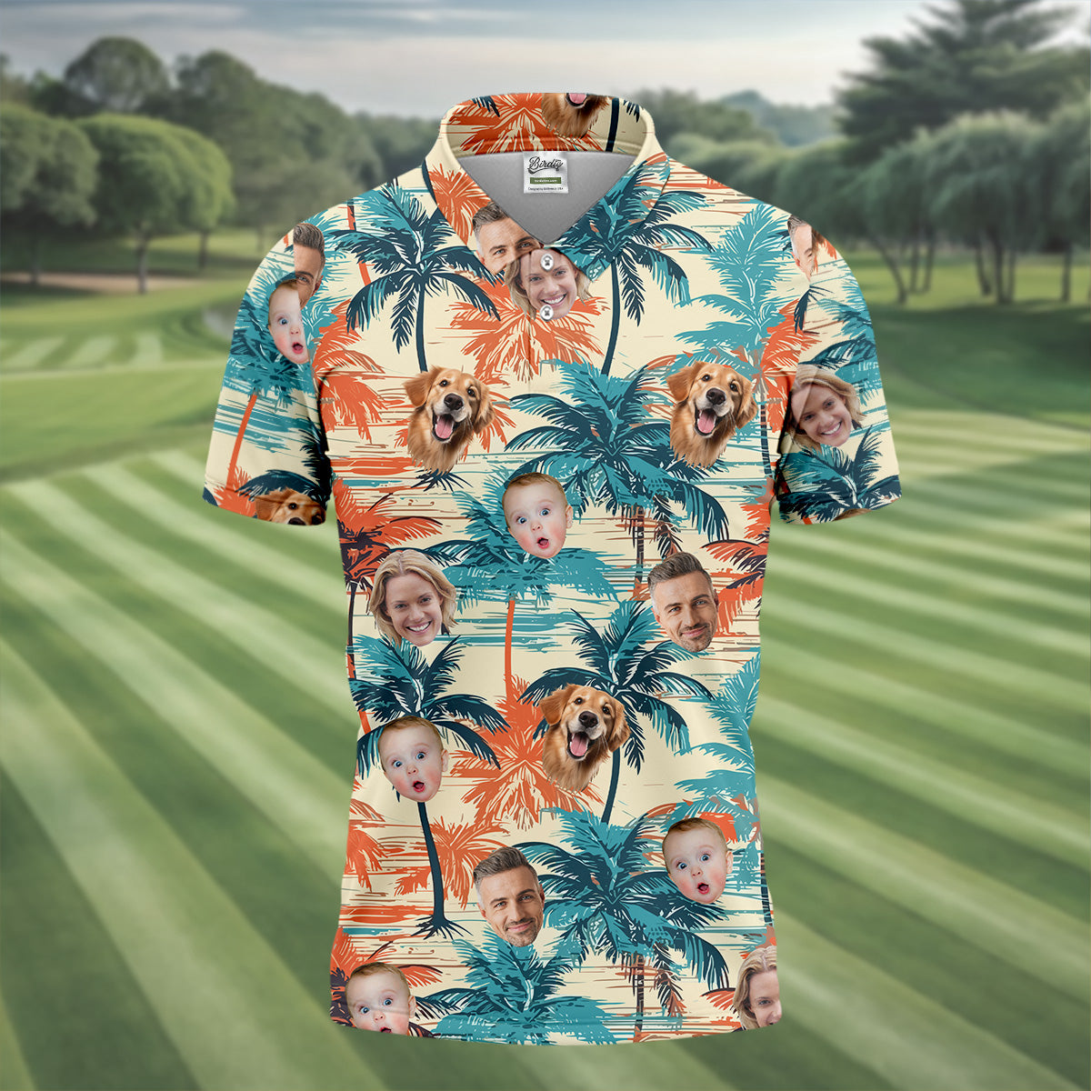 Green Yellow Flowers, Vintage Hawaiian Shirts, Men Golf Polo, Custom Team Shirts, Golf Gifts For Men