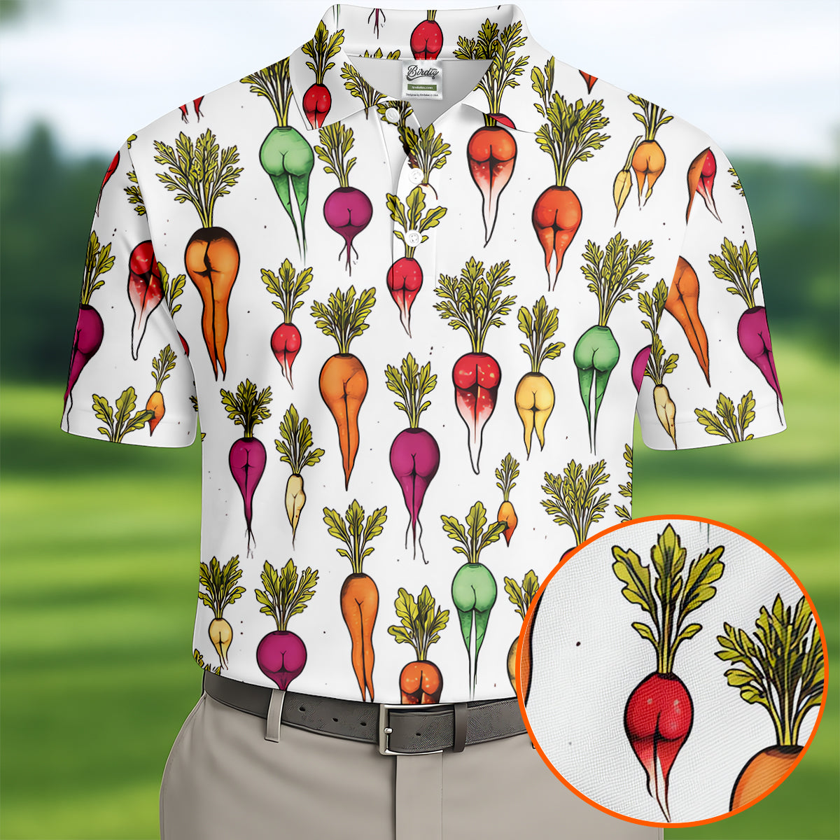 Dirty Funny Vegetable Adult Humor Golf Tops For Men, Golf Shirts For Men, Polo Shirt Men