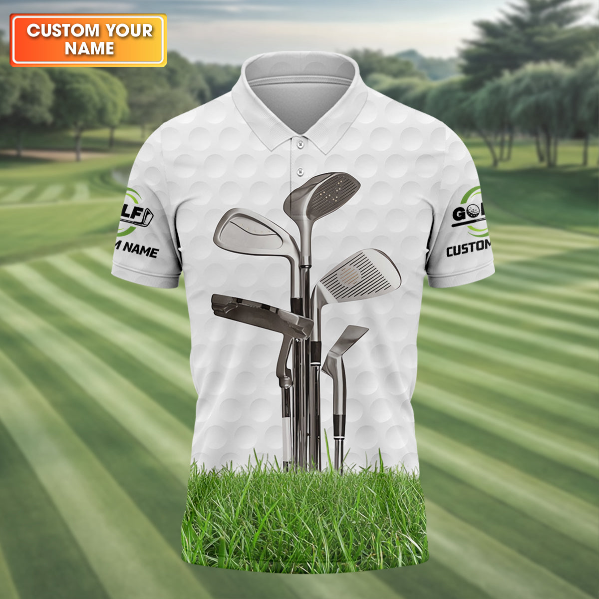 The Older I Get The Harder It Is To Find My Balls Custom Men's Golf Polo ShirtFunny Golf Shirt, Dad Golf Gift