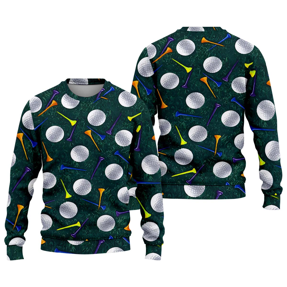 Golf Balls Men's Golf Polo ShirtFunny Golf Shirt, Gifts For Golfer