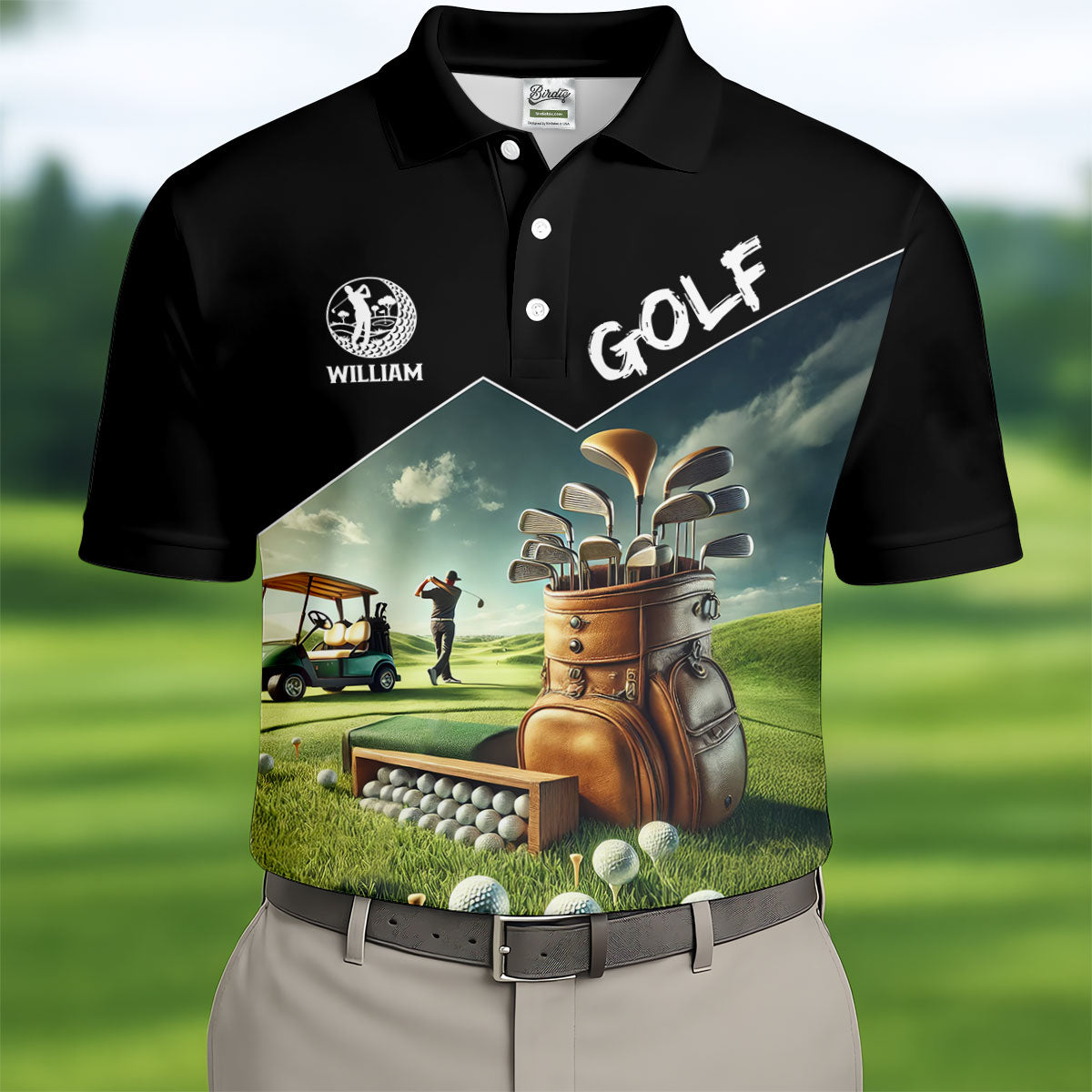 Golf Sinking Putts Banging Golf Tops For Men, Gifts For Golf Lovers, Polo ShirtFor Men, Golfing Apparel