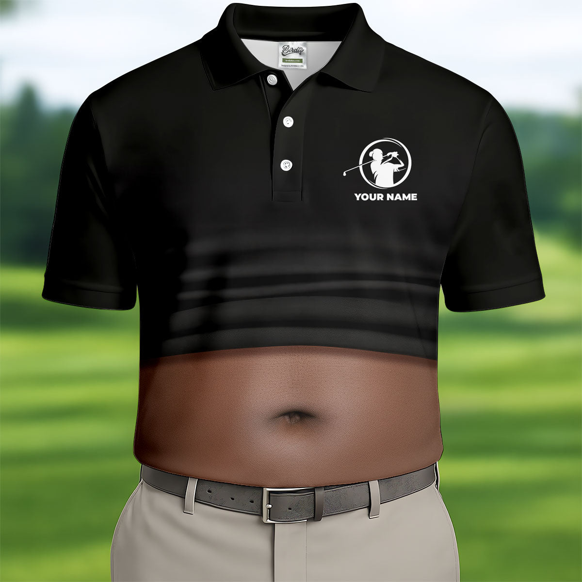 Men's Funny Golf Polo Shirt Custom Golf Shirt, Cool Golf Gift, Fun Golf Shirts For Men