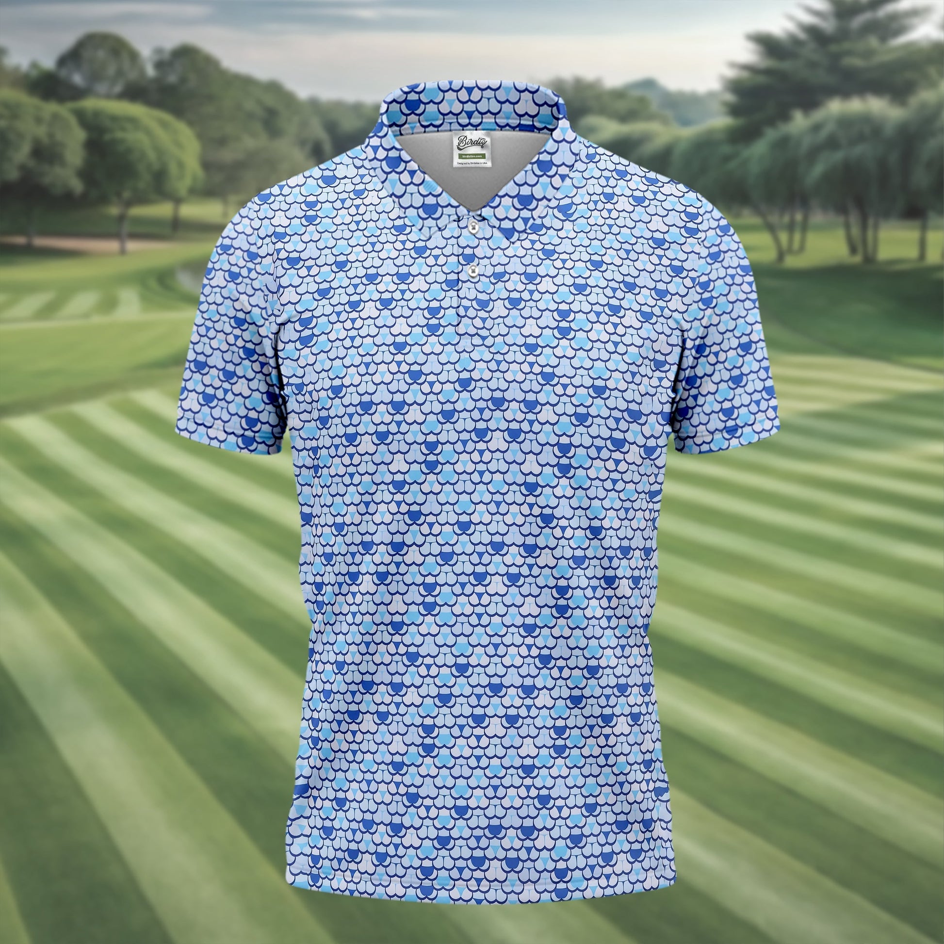 Adult Humor Funny Pattern Golf Polo ShirtDad Golf Gift, Christmas Golf Gift