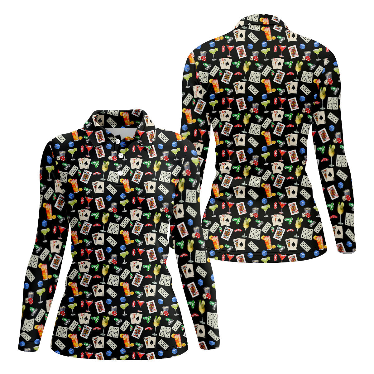 Slot Machine Lucky Shirt, Ladies Sleeveless Tops, Ladies Golf Shirts, Golfing Apparel