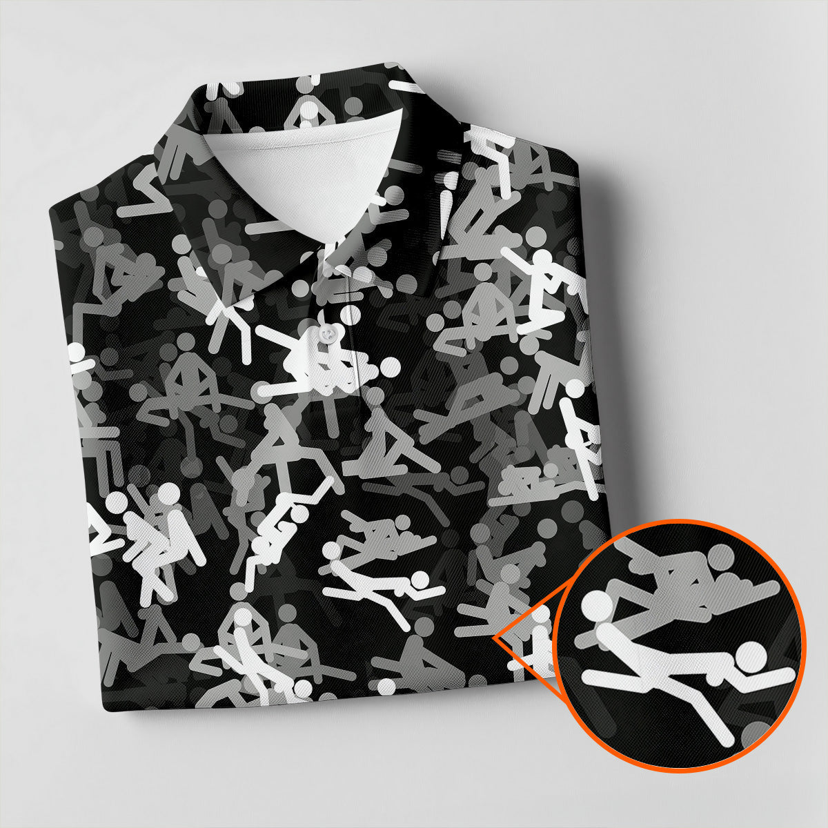 Black And White Funny Couple Womens Golf Shirts, Ladies Golf Polos, Cool Golf Gift