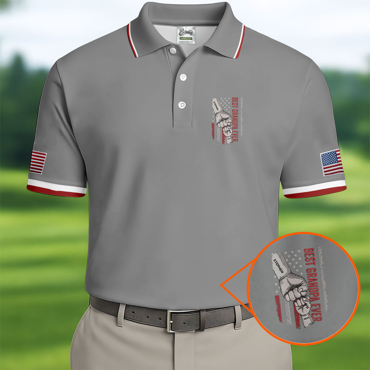 Best Grandpa Ever Father's Day Golf Shirt, Golf Shirts For Men, Gift Ideas For Grandpa