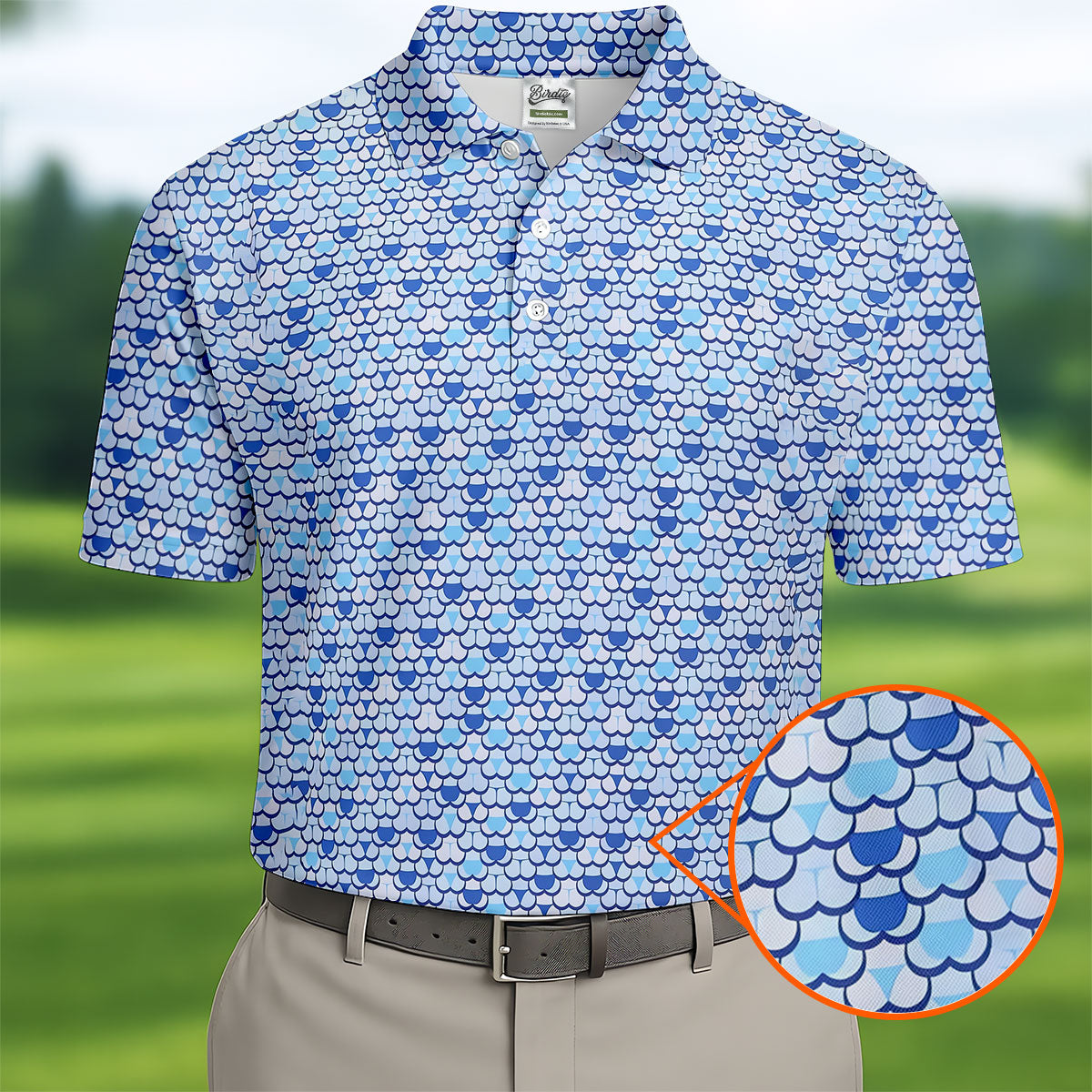 Adult Humor Funny Pattern Golf Polo ShirtDad Golf Gift, Christmas Golf Gift