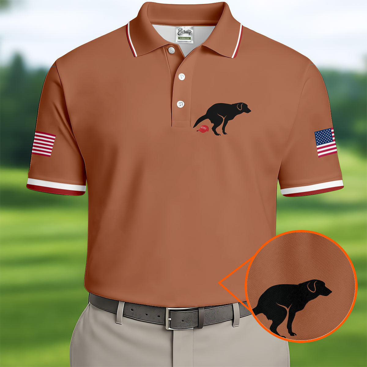 Funny Sarcastic Dog 250 Years Patriotic Golf Shirt, Golf Shirts For Men, 4th Of July Golf Shirt