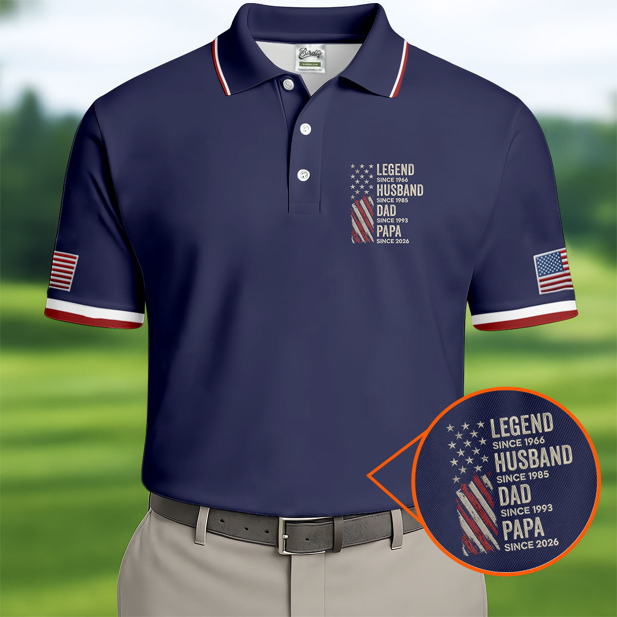 Legend Husband Dad Papa Father's Day Golf Shirt, Golf Gift For Dad, Gift Ideas For Grandpa
