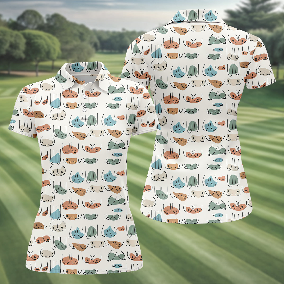 White Golf Shirt, Fun Golf Shirt, Matching Golf Shirts, Funny Golf Shirts Women, Ladies Golf Shirts
