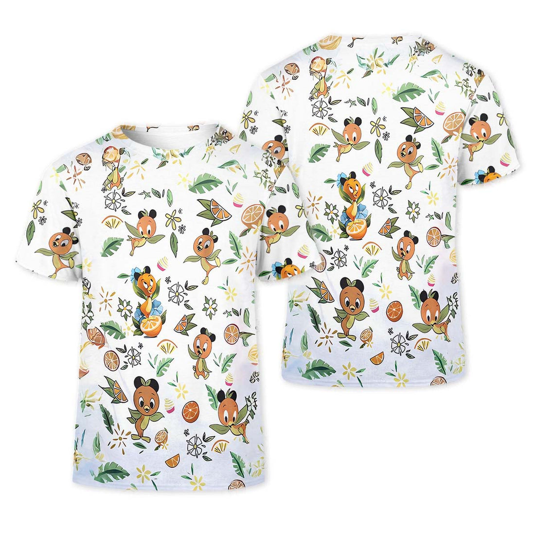 Orange Bird Men's Golf Polo ShirtGolfing Apparel, Mens Golf Gift