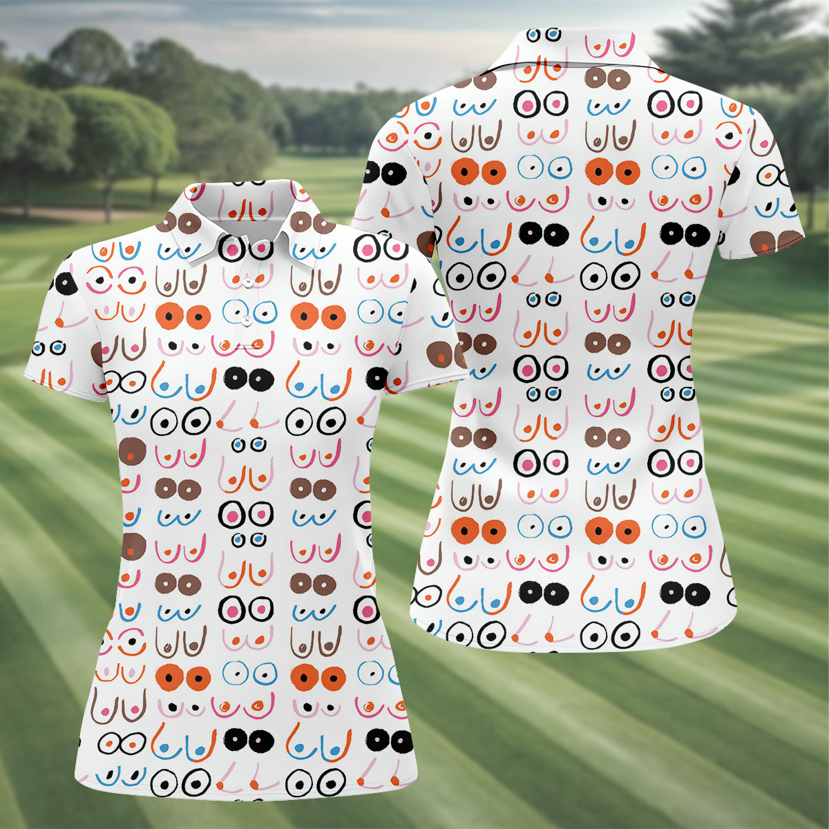 Funny Womens Golf Polo ShirtLadies Golf Clothes, Custom Ladies Golf Shirt, Cool Golf Gift