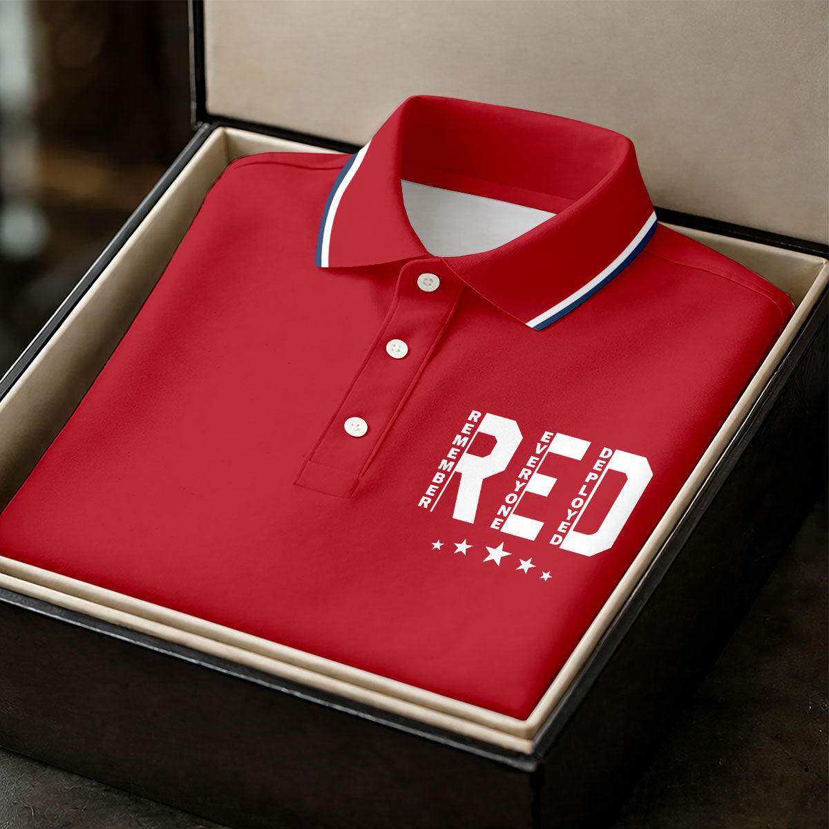RED Friday Military Support 250 Anniversary Red Patriotic Golf Shirt, Golf Shirt For Women