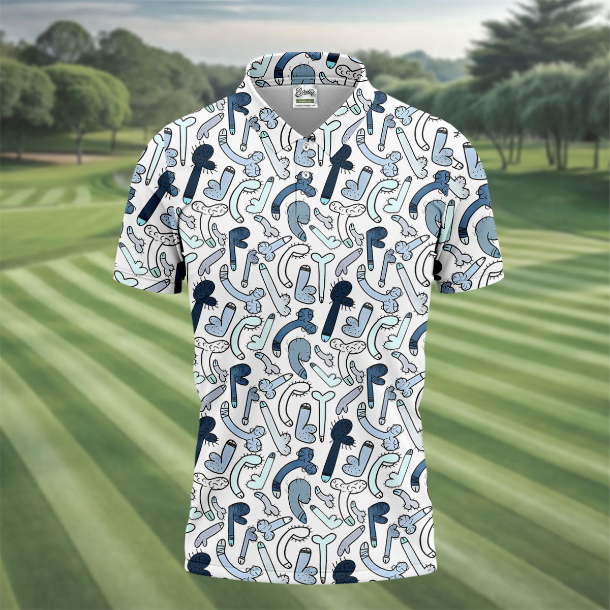Adult Humor Hawaiian Golf Shirt, Dirty Funny Polo Shirtor Men, Golf Shirts For Men