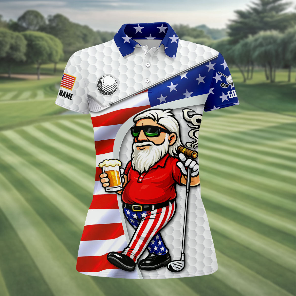 My Drinking Team Has A Golfing Problem Funny 4th Of July Golf Shirt, 250 Years Golf Shirt For Women