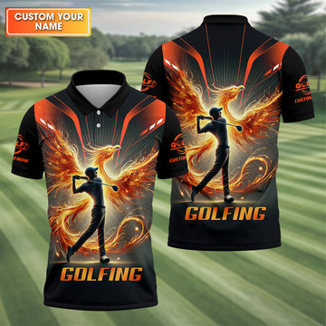 Custom Men's Golf Polo Shirtolfing Apparel, Golf Gifts For Men