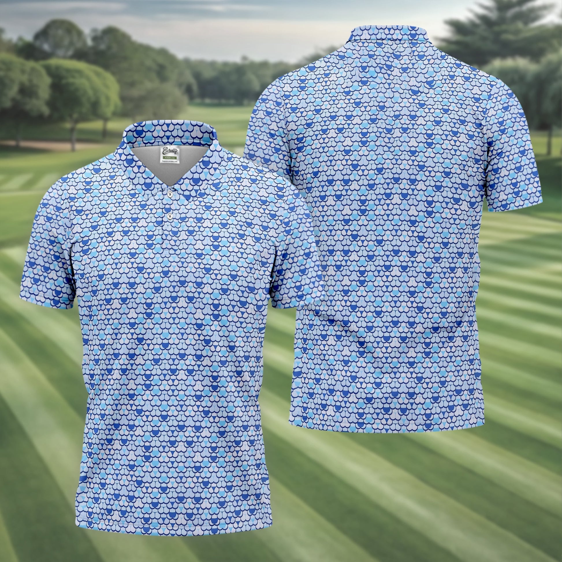 Adult Humor Funny Pattern Golf Polo ShirtDad Golf Gift, Christmas Golf Gift