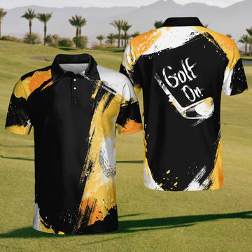 Golf On Mens Golf Polo ShirtMens Golf Gift, Golf Lover Gift