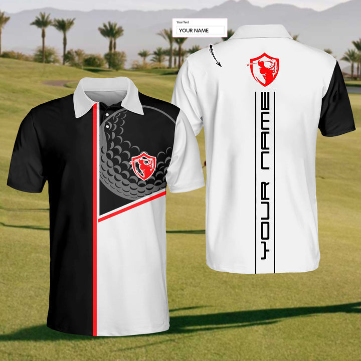 Custom Men’s Golf Polo ShirtMens Goft Gift, Gift For Golf Lovers