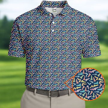 Funny Dirty Humor Golf Tops For Men, Fun Golf Shirts For Men, Valentines Golf Gift, Golf Shirts For Men