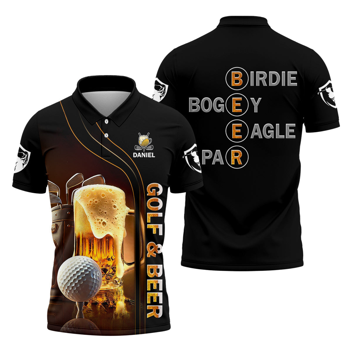 Golf And Beer Custom Golf Sweatshirt, Funny Golf Shirt, Gift For Golfers