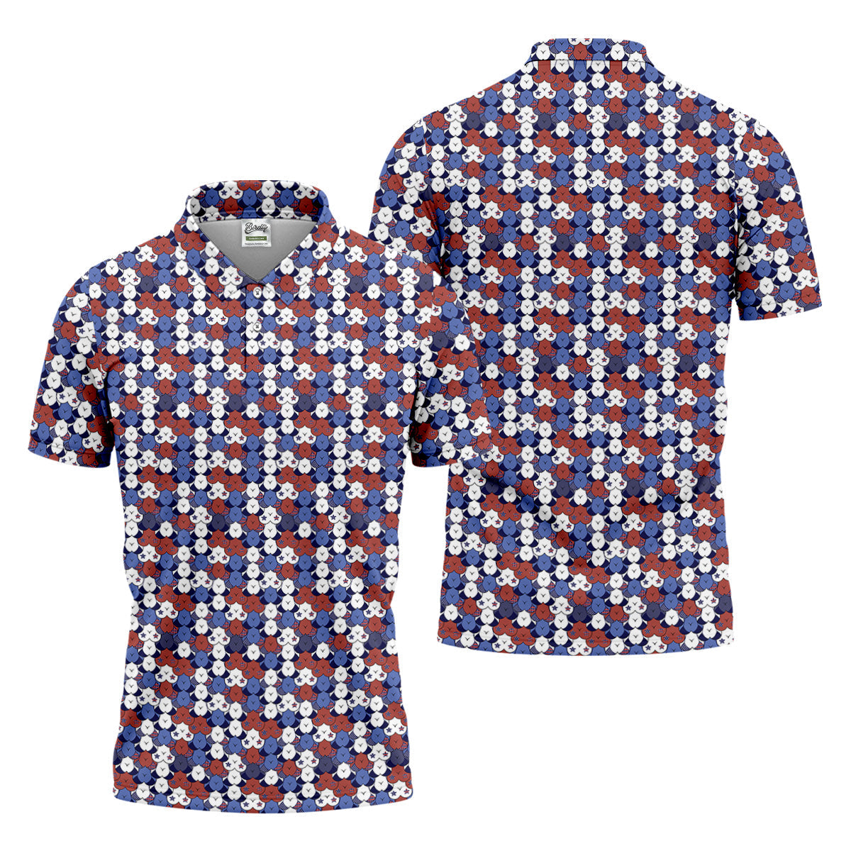 Funny Golf Polo Shirtny American Golf Shirt, Matching Golf Shirt, Couple Golf Shirt