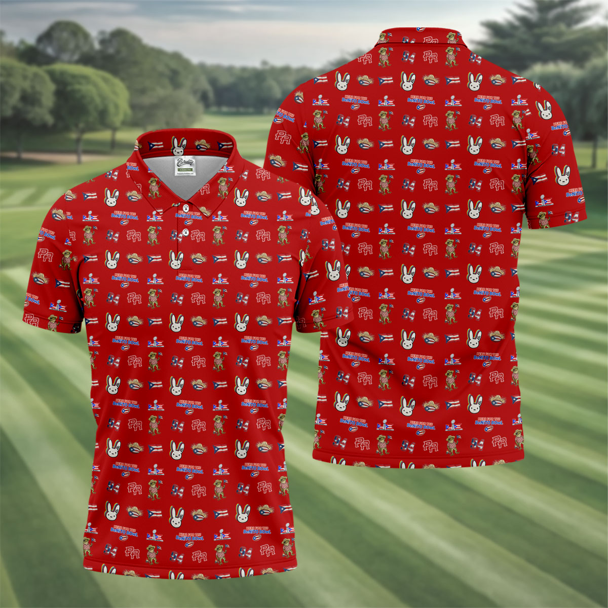 Here For The Benito Bowl Football Theme Red Men Polo, American Football League Gift Ideas For Football Fans