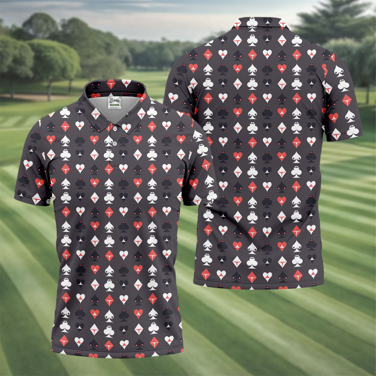 Casino Royale Dirty Funny Golf Tops For Men, Fun Golf Shirts For Men, Valentines Golf Gift, Polo ShirtFor Men