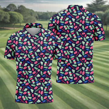 Funny Sports Betting Parlay Hawaiian Golf Shirt, Mens Golf Polo, Printed Golf Shirts