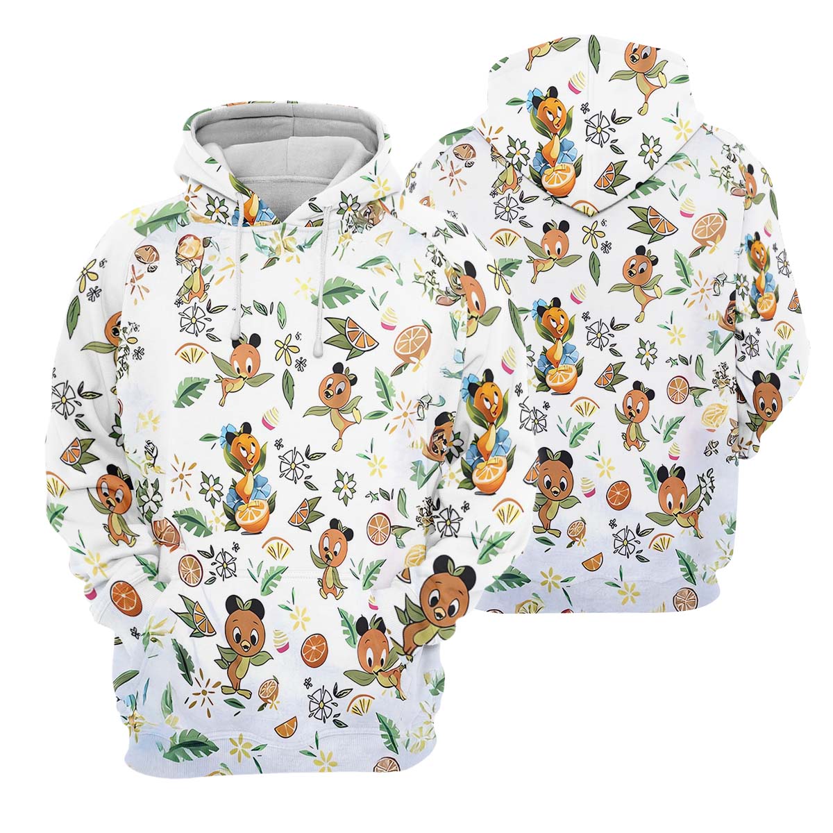 Orange Bird Men's Golf Polo ShirtGolfing Apparel, Mens Golf Gift