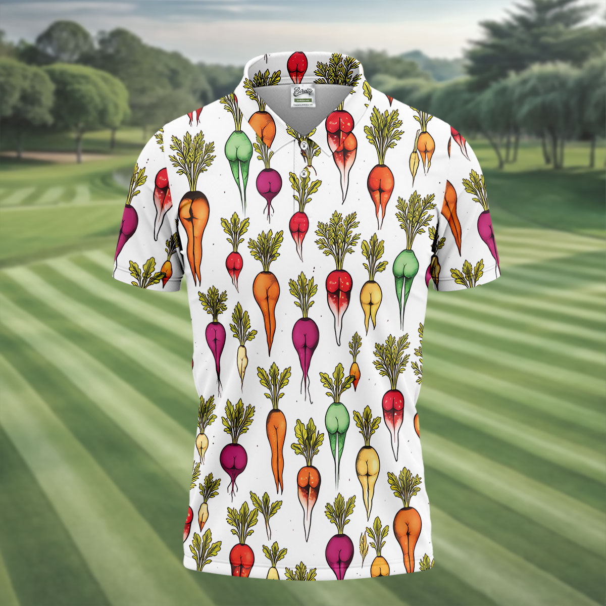 Dirty Funny Vegetable Adult Humor Golf Tops For Men, Golf Shirts For Men, Polo Shirt Men
