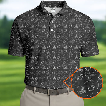 Chalk Drawings Football Icons Sport Polo, American Football League Gift Ideas For Football Fans