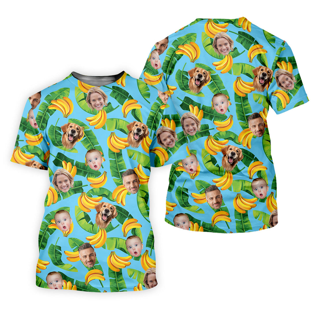 Seamless Pattern, Banana Shirt, Men Golf Polo, Hawaiian Shirts With Faces, Great Golf Gifts For Guys