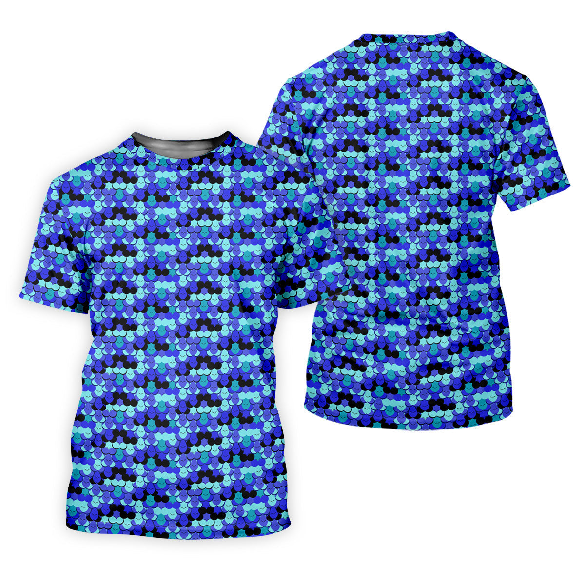 Blue Fun Men's Golf Polos, Gifts For Golf Lovers, Golfing Apparel, Polo For Men