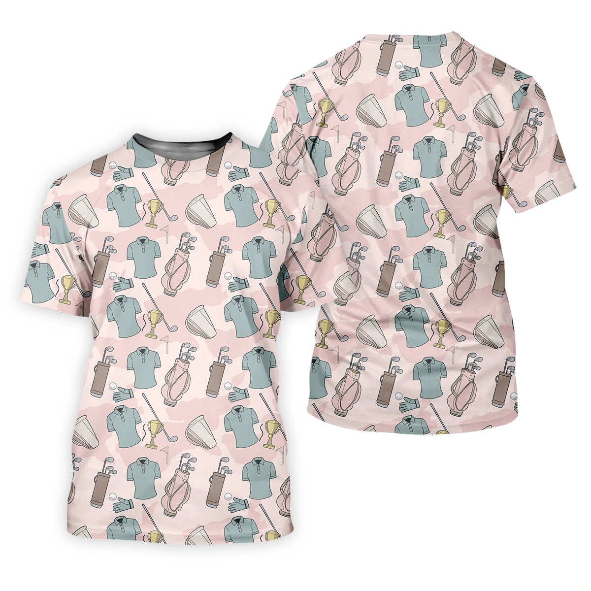 Pattern Golf Shirt, Long Sleeve Golf Shirts, Golf Gift Ideas For Him, Matching Golf Shirts, Golf Shirts For Men