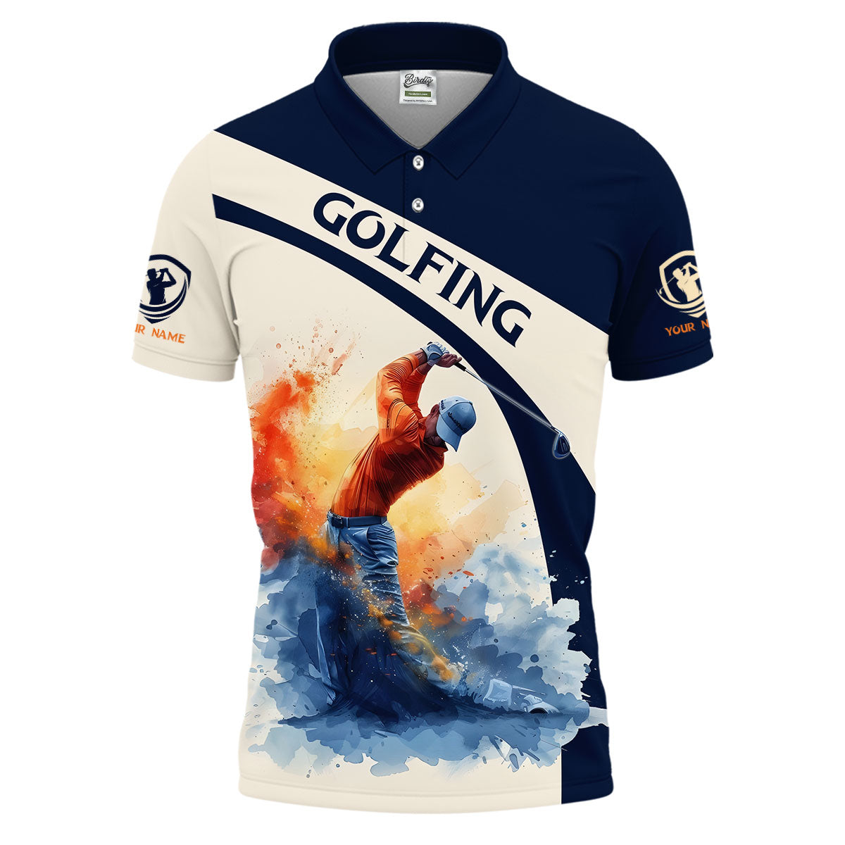 Back Nines Matter Custom Golf Polo Shirtunny Golf Shirt, Golf Polos For Men, Dad Golf Gift